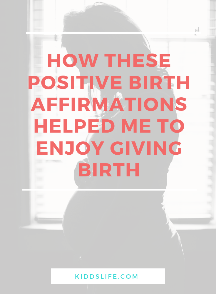 Positive birthing affirmations for hypnobirthing