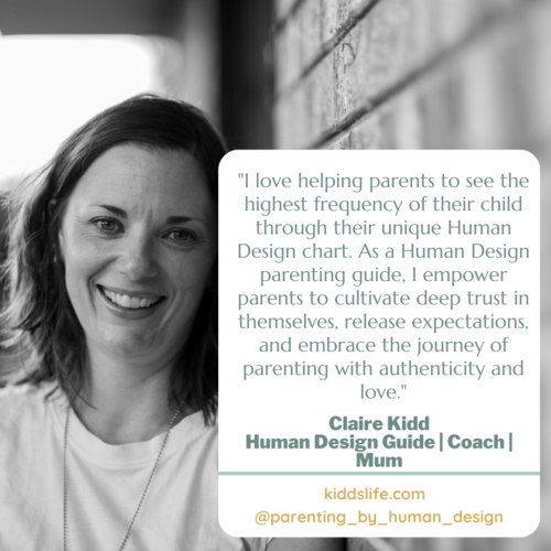 claire kidd - human design parenting